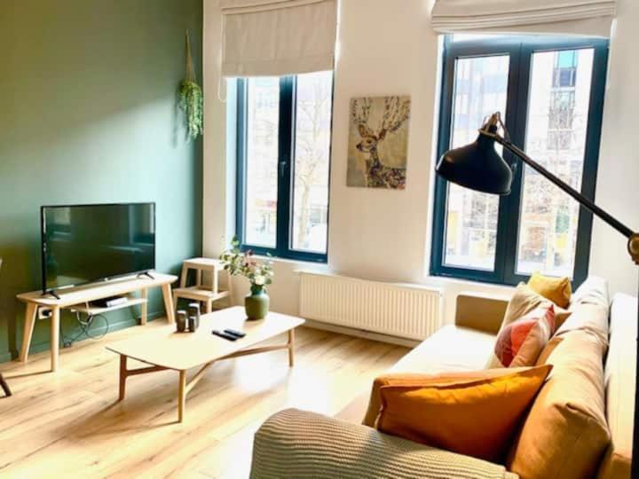 Cozy Apartment In Antwerpen Centraal أنتويرب المظهر الخارجي الصورة