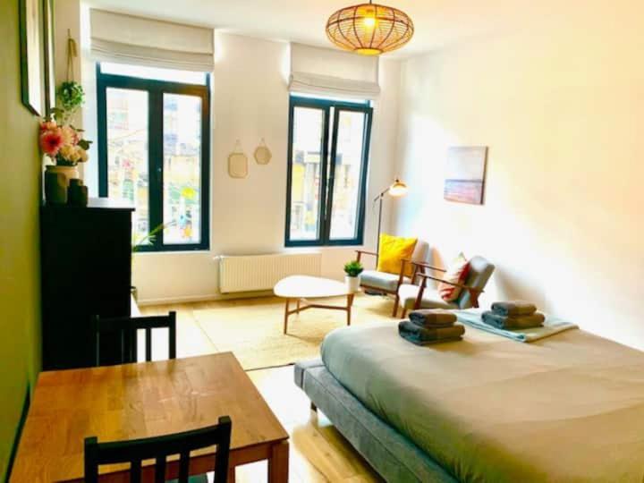 Cozy Apartment In Antwerpen Centraal أنتويرب المظهر الخارجي الصورة