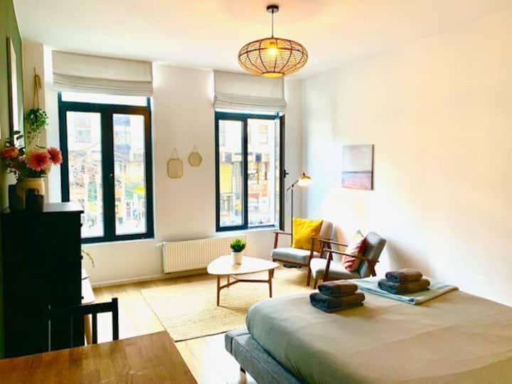 Cozy Apartment In Antwerpen Centraal أنتويرب المظهر الخارجي الصورة