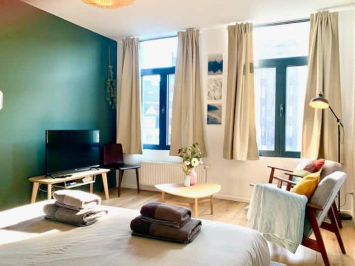 Cozy Apartment In Antwerpen Centraal أنتويرب المظهر الخارجي الصورة