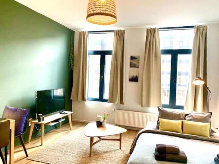 Cozy Apartment In Antwerpen Centraal أنتويرب المظهر الخارجي الصورة